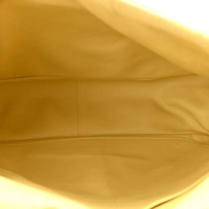 Bottega Veneta Paper Calfskin Puffy Flap Butter Brass 5 of 10
