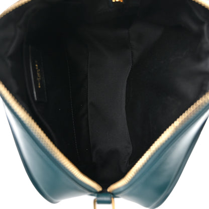 Saint Laurent Calfskin Matelasse Monogram Lou Camera Bag Sea Turquoise 5 of 10