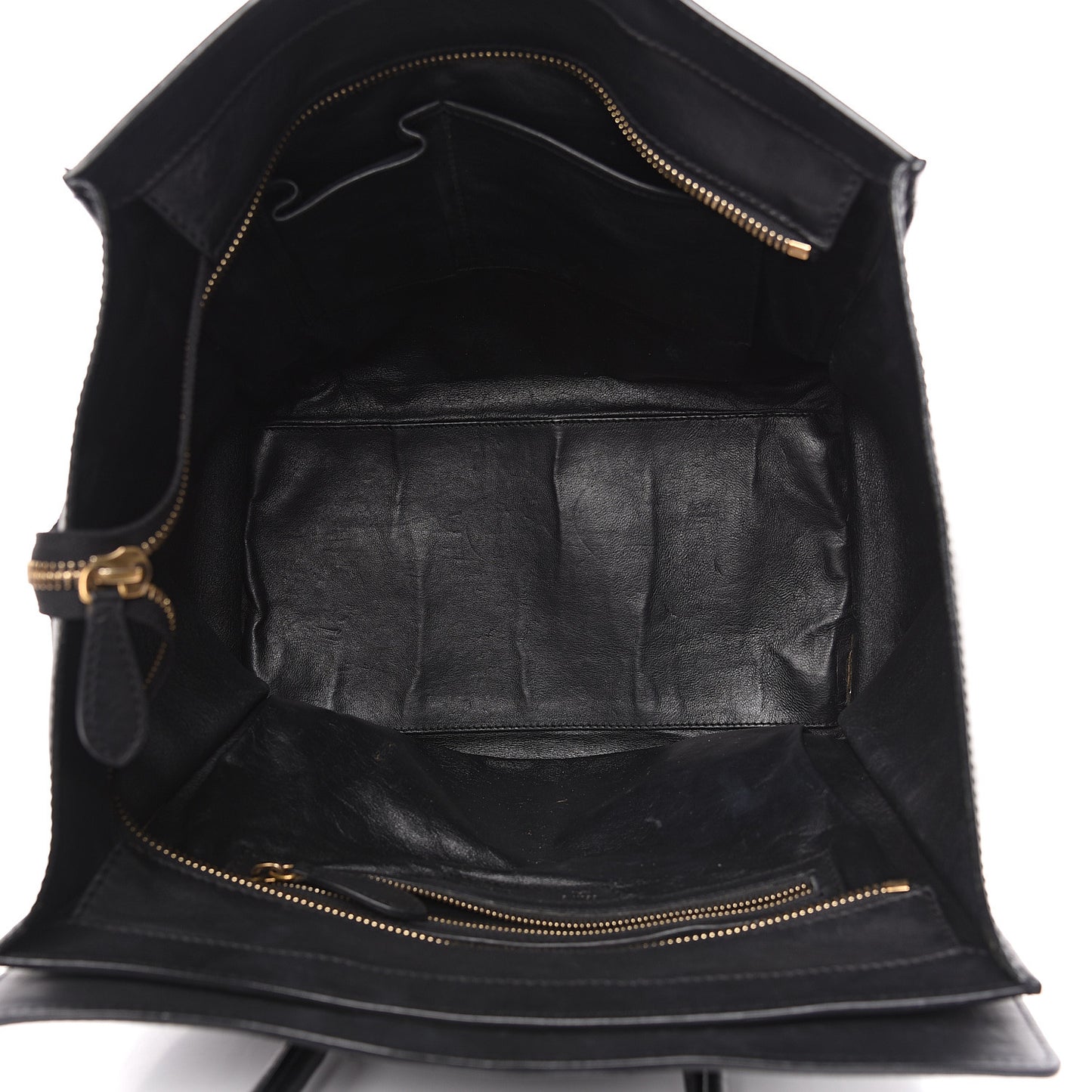Smooth Calfskin Mini Luggage Black