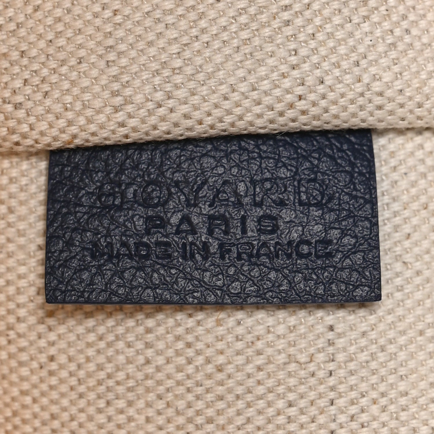 Goyard Goyardine Villette Tote Blue 6 of 10