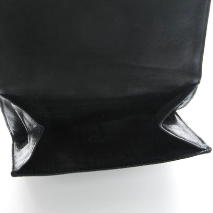 Chanel Caviar Timeless CC Compact French Wallet Black 5 of 10