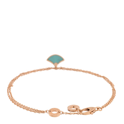 Bulgari 18K Rose Gold Turquoise Divas' Dream Bracelet SM 2 of 3