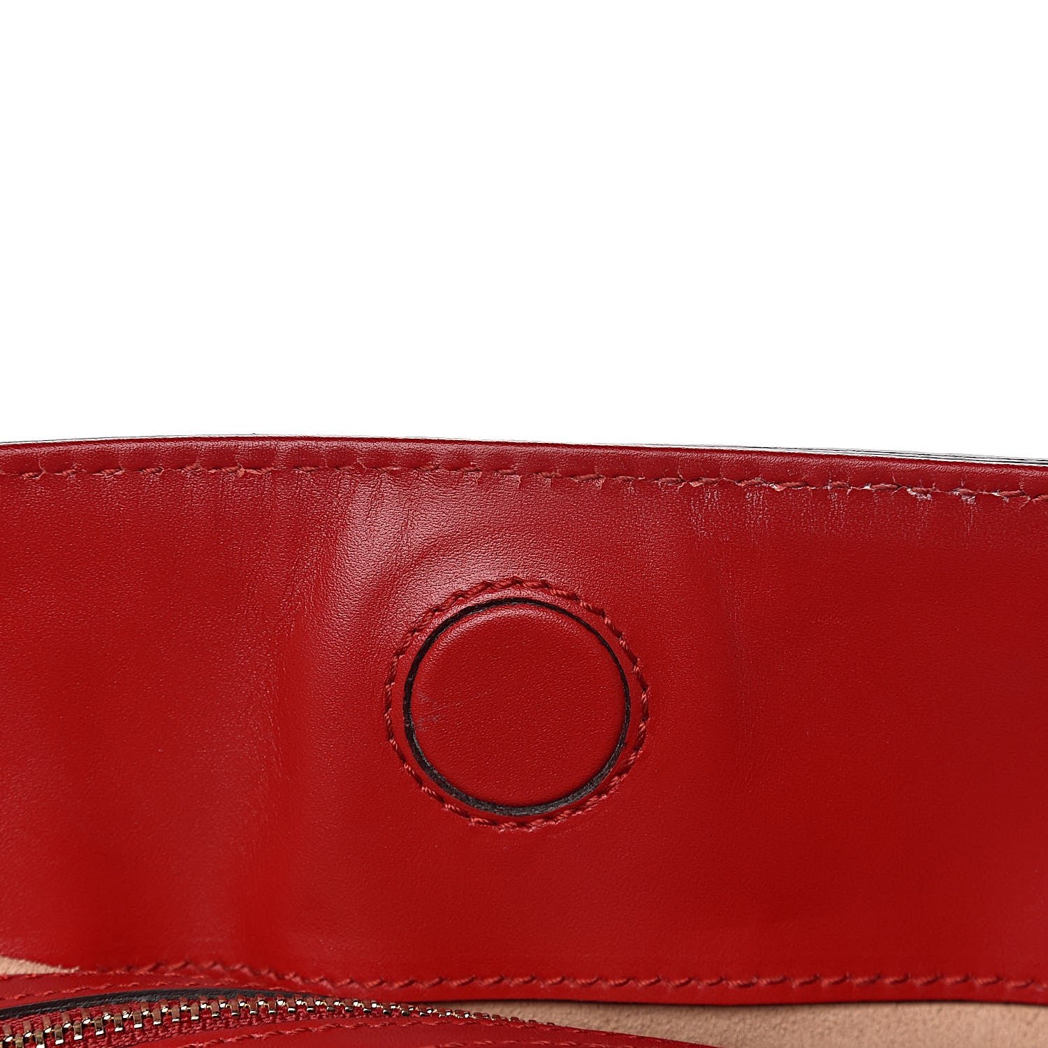 Gucci Guccissima Linea A Foldover Tote Red 8 of 11