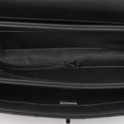 Chanel Lambskin Quilted Medium Trendy CC Flap Dual Handle Bag So Black 5 of 9