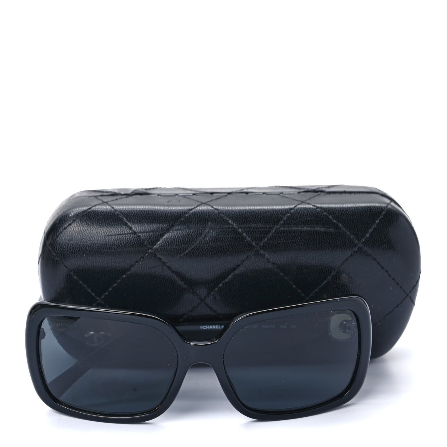 Acetate CC Logo Sunglasses 5175 Black