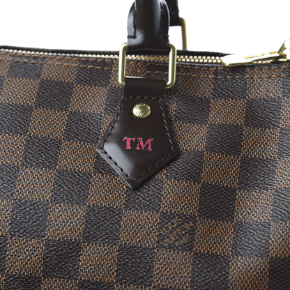 Louis Vuitton Damier Ebene Speedy Bandouliere 30 10 of 11