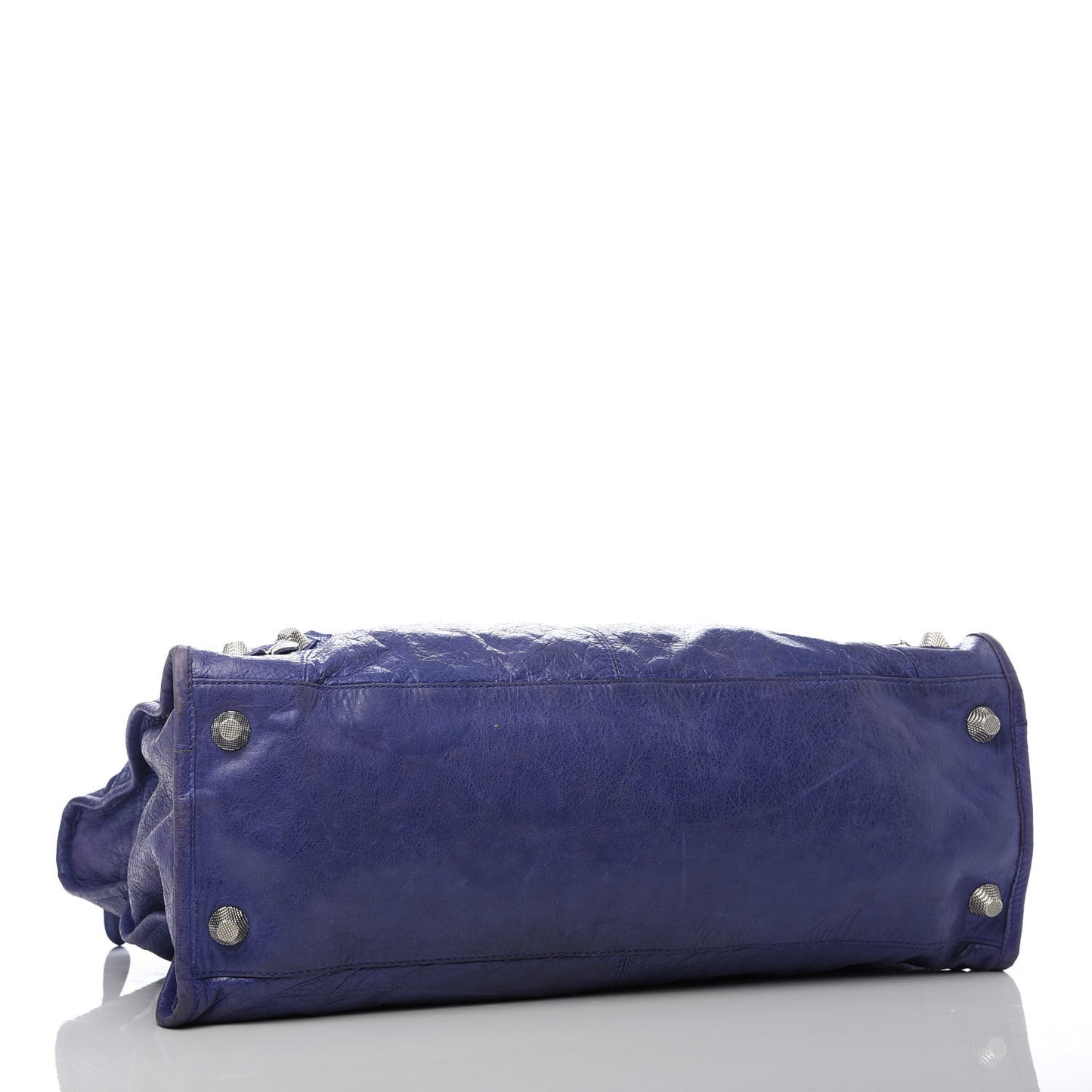 Agneau Giant 21 Silver Hardware Weekender Bleu Lavande