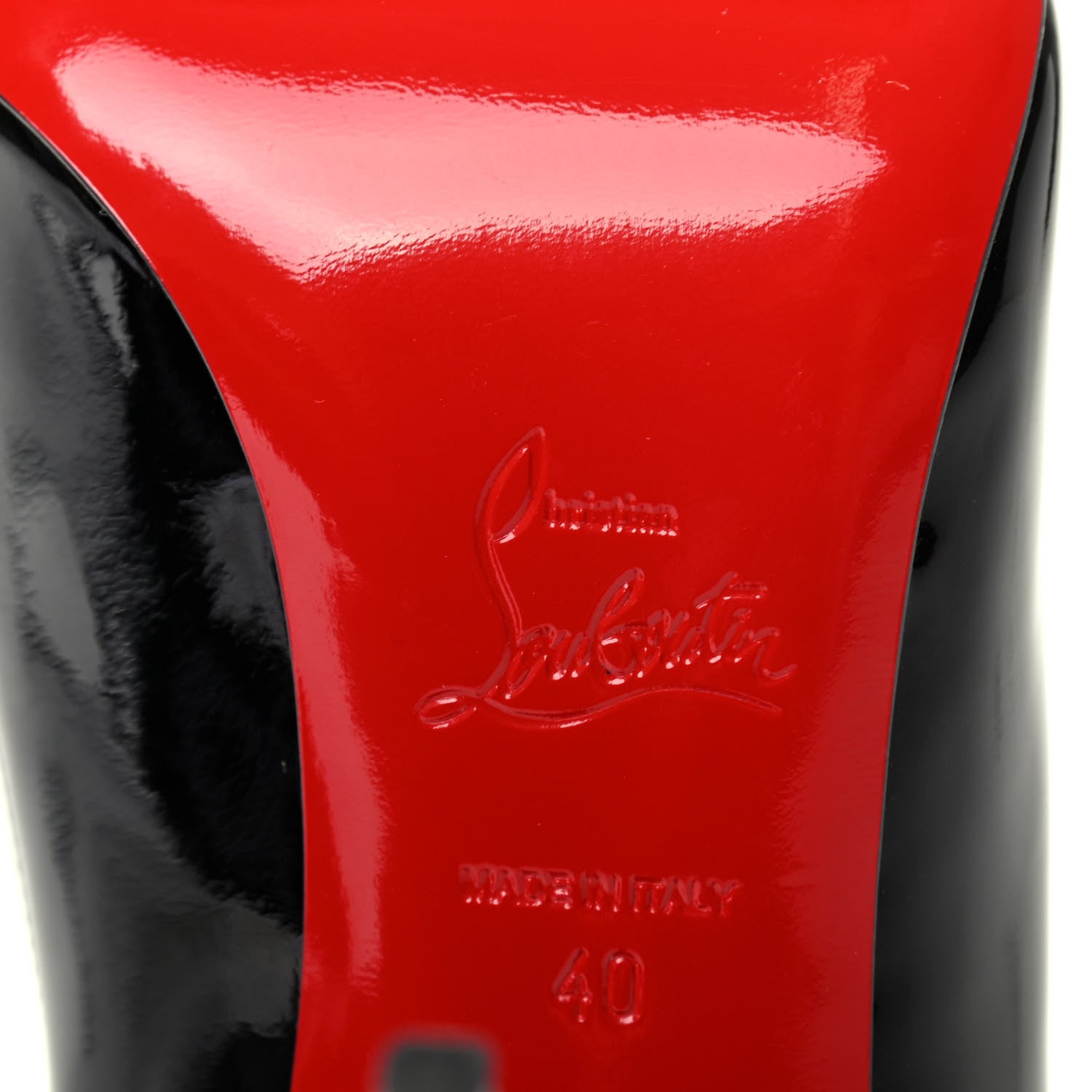 Christian Louboutin Patent Pigalle Follies 100 Pumps 40 Black 6 of 8