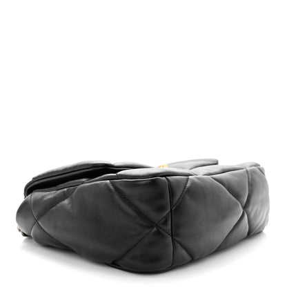 Chanel Goatskin Quilted Medium Chanel 19 Flap Black 4 of 11