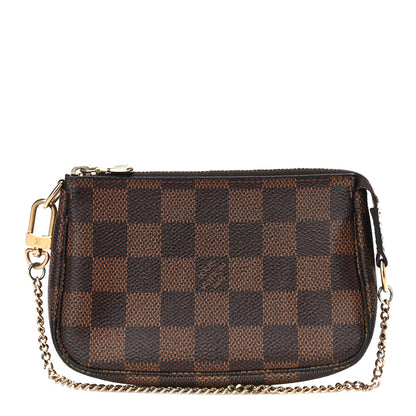 Louis Vuitton Damier Ebene Mini Pochette Accessories 1 of 11