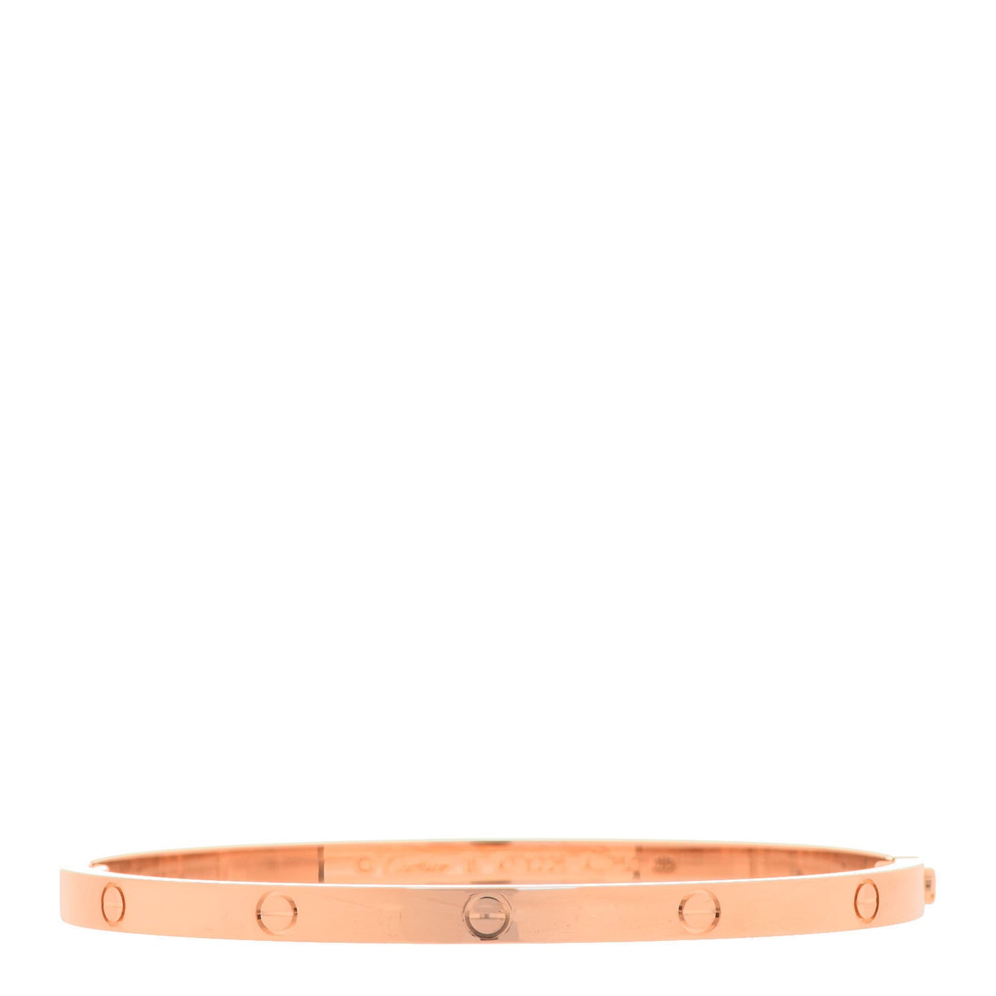 18K Pink Gold Small LOVE Bracelet 16