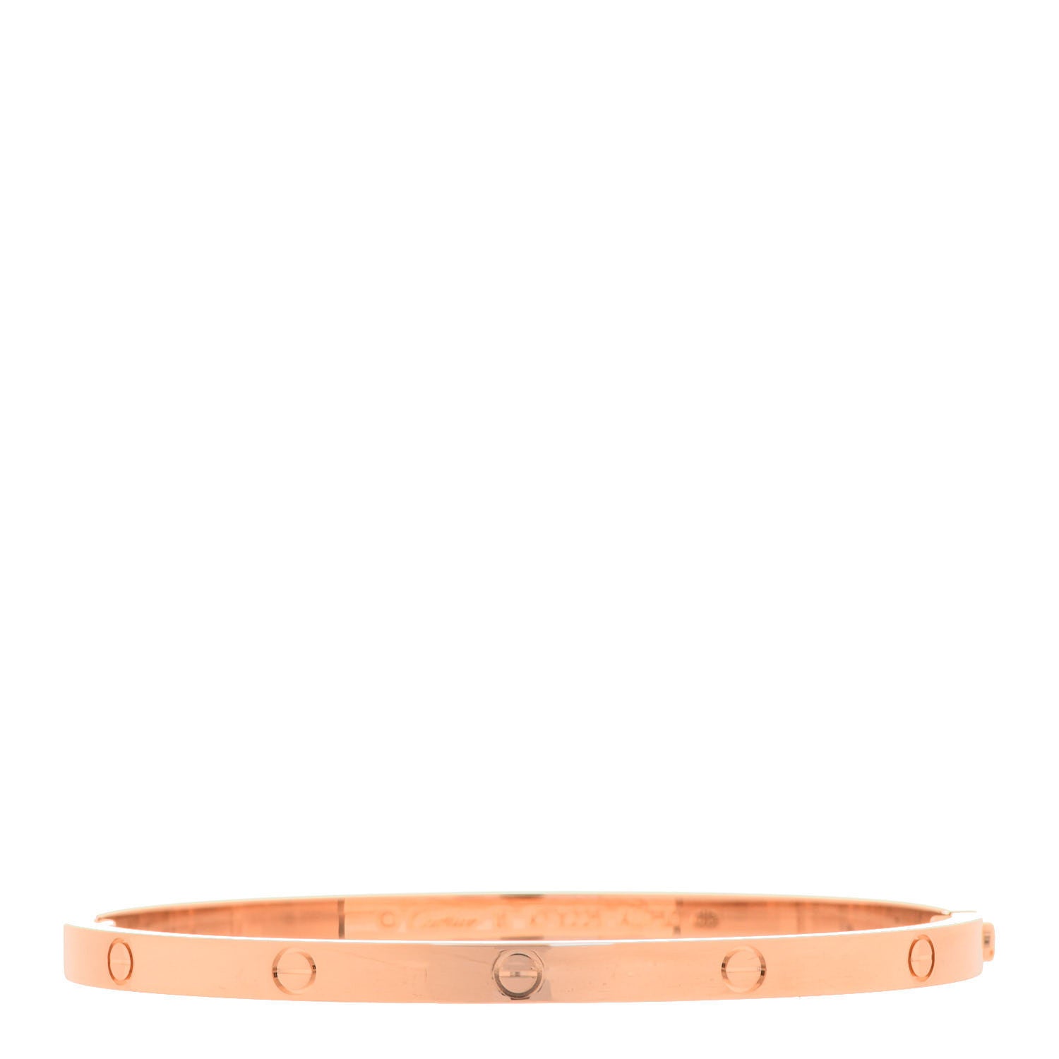 Cartier 18K Pink Gold Small LOVE Bracelet 16 1 of 4