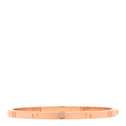 Cartier 18K Pink Gold Small LOVE Bracelet 16 1 of 4