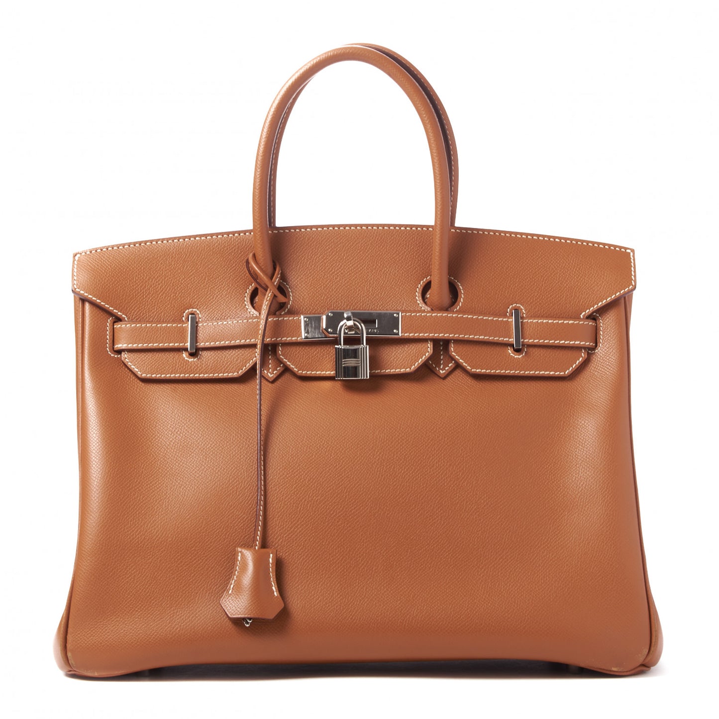 Epsom Birkin 35 Gold