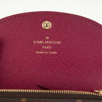 Louis Vuitton Monogram Rosalie Coin Purse Fuchsia 6 of 7