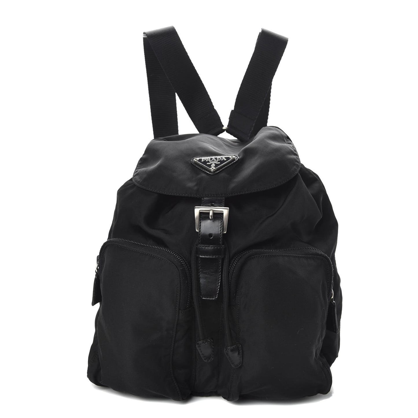 Tessuto Nylon Vela Small Backpack Black