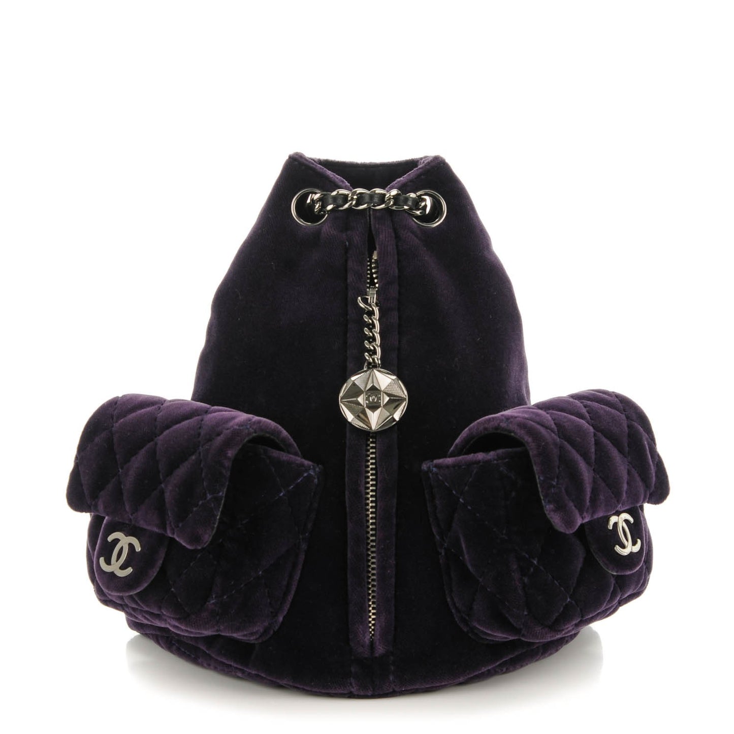 Velvet Mini Backpack Is Back Plum