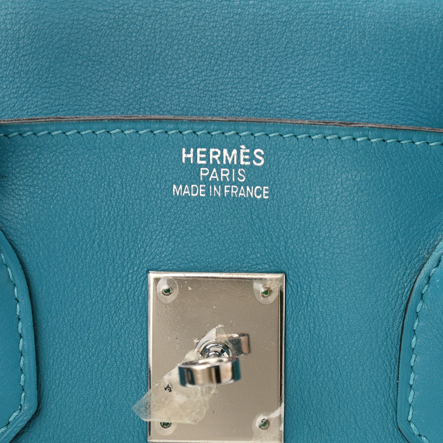 Hermes Swift Birkin 35 Turquoise 6 of 11