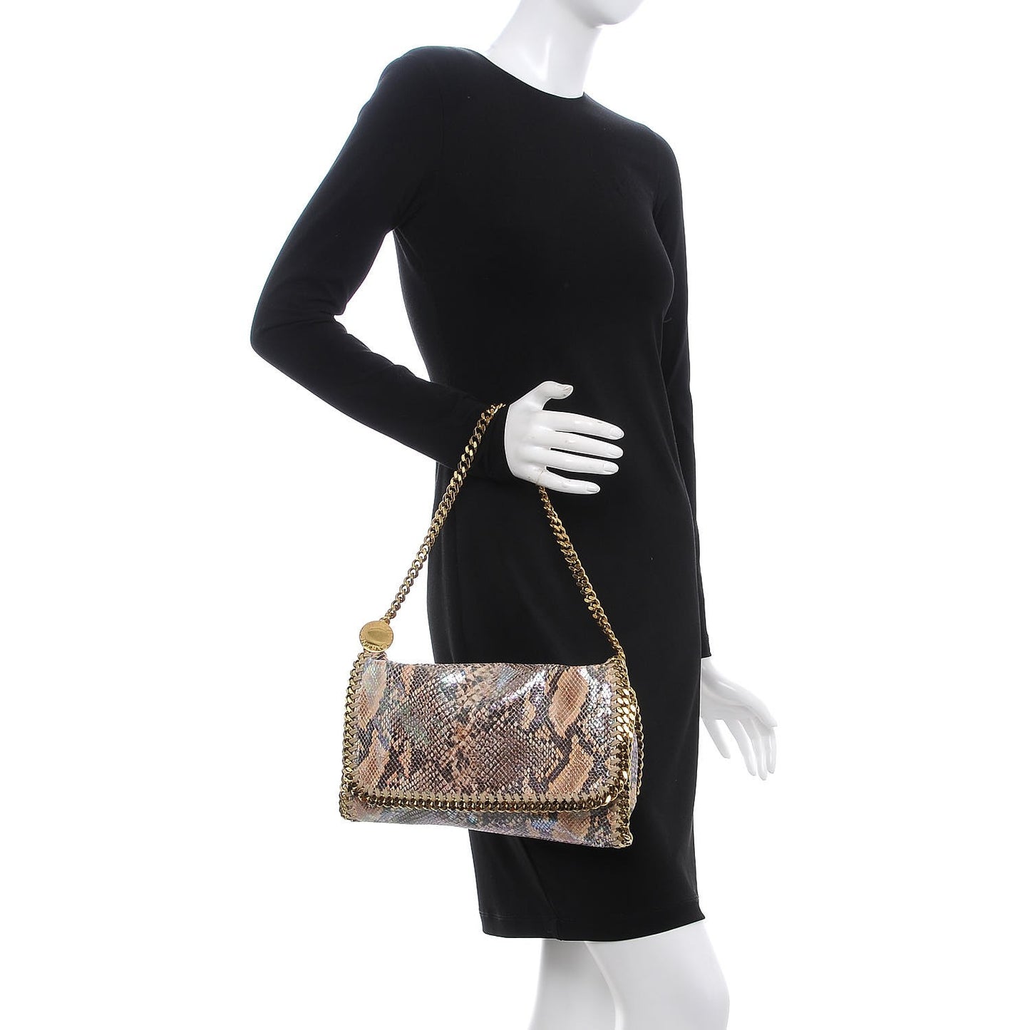 Python Oleografic Falabella Clutch