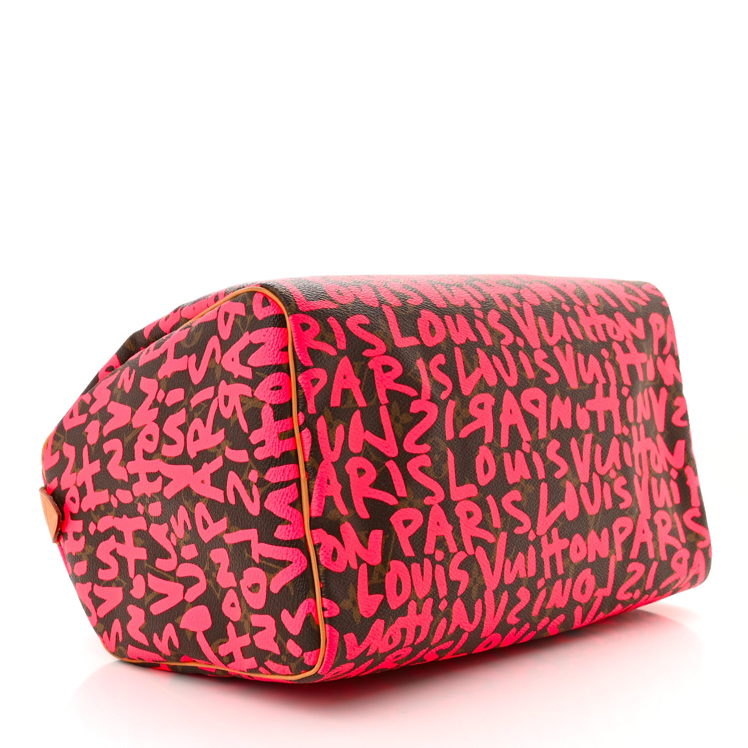Louis Vuitton Monogram Graffiti Speedy 30 Fuchsia 4 of 10