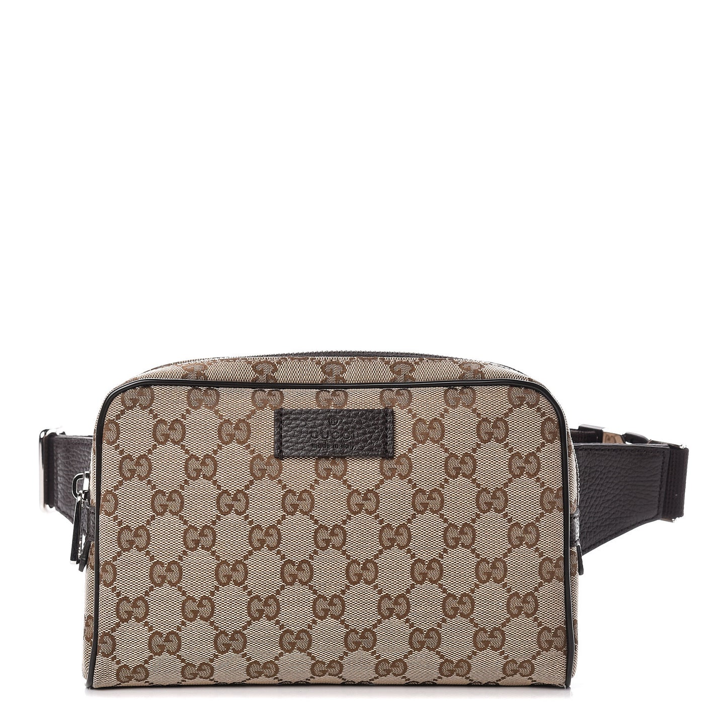 Monogram Belt Bag Dark Brown