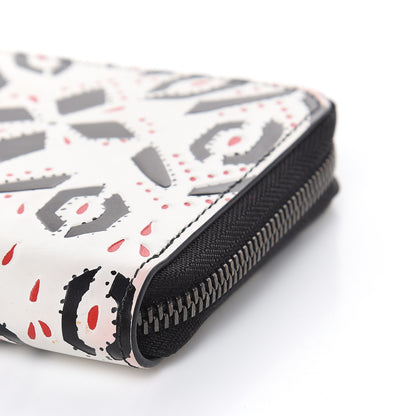 Louis Vuitton Calfskin Zippy Wallet Graphic Print 9 of 15