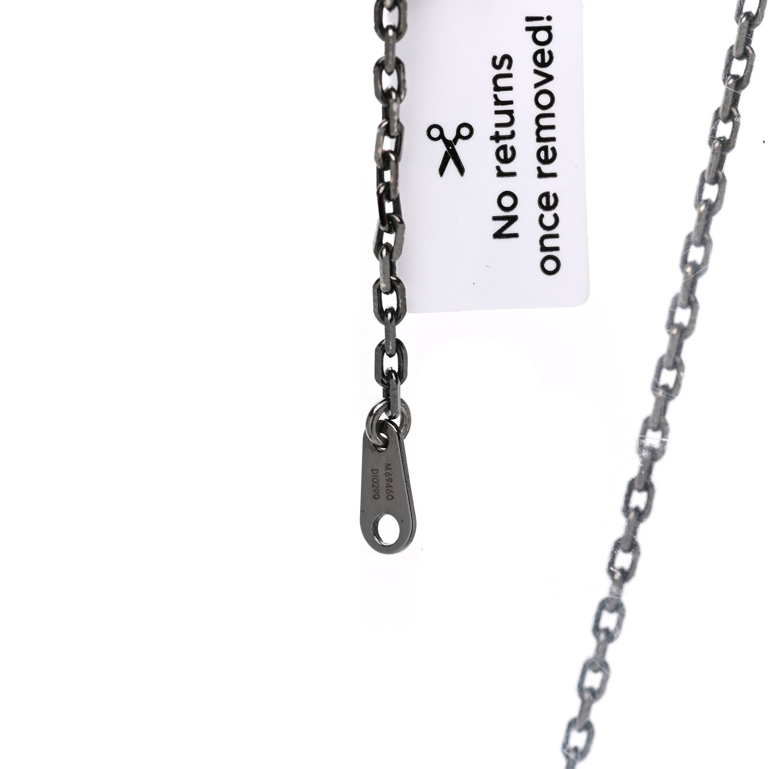 Louis Vuitton Sound DJ Vivienne Pendant Necklace Blue 5 of 5