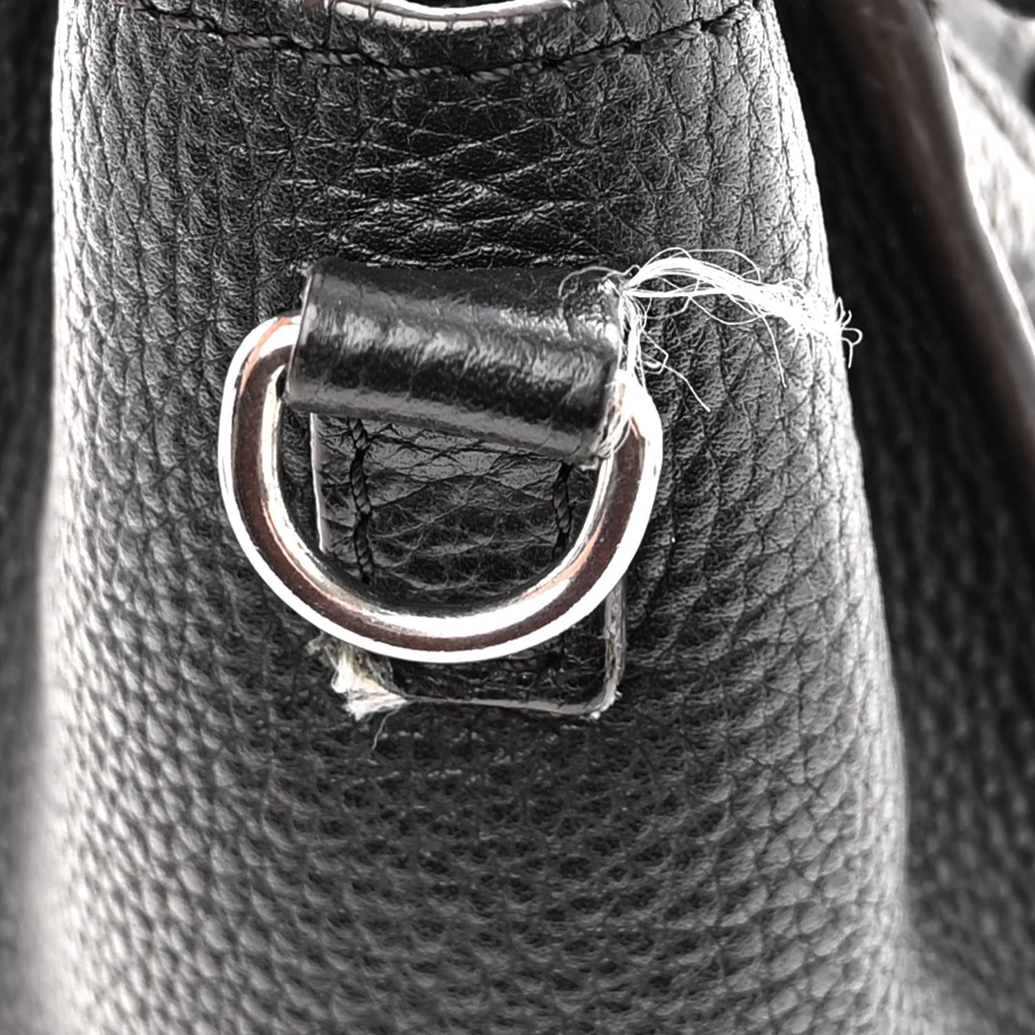 Celine Drummed Calfskin Nano Luggage Black 10 of 16