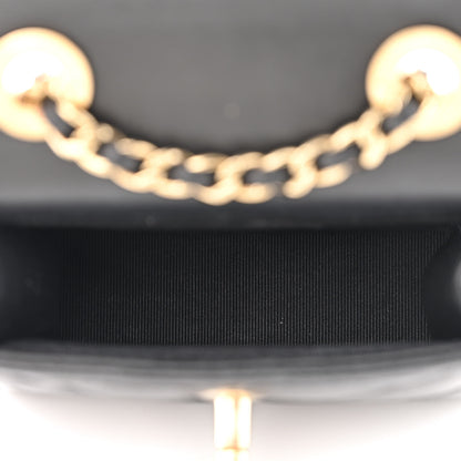 Chanel Lambskin Quilted Mini Trendy CC Chain Wallet Black 5 of 11