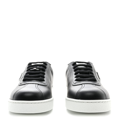 Chanel Calfskin CC Womens Sneakers 35.5 Black 2 of 8