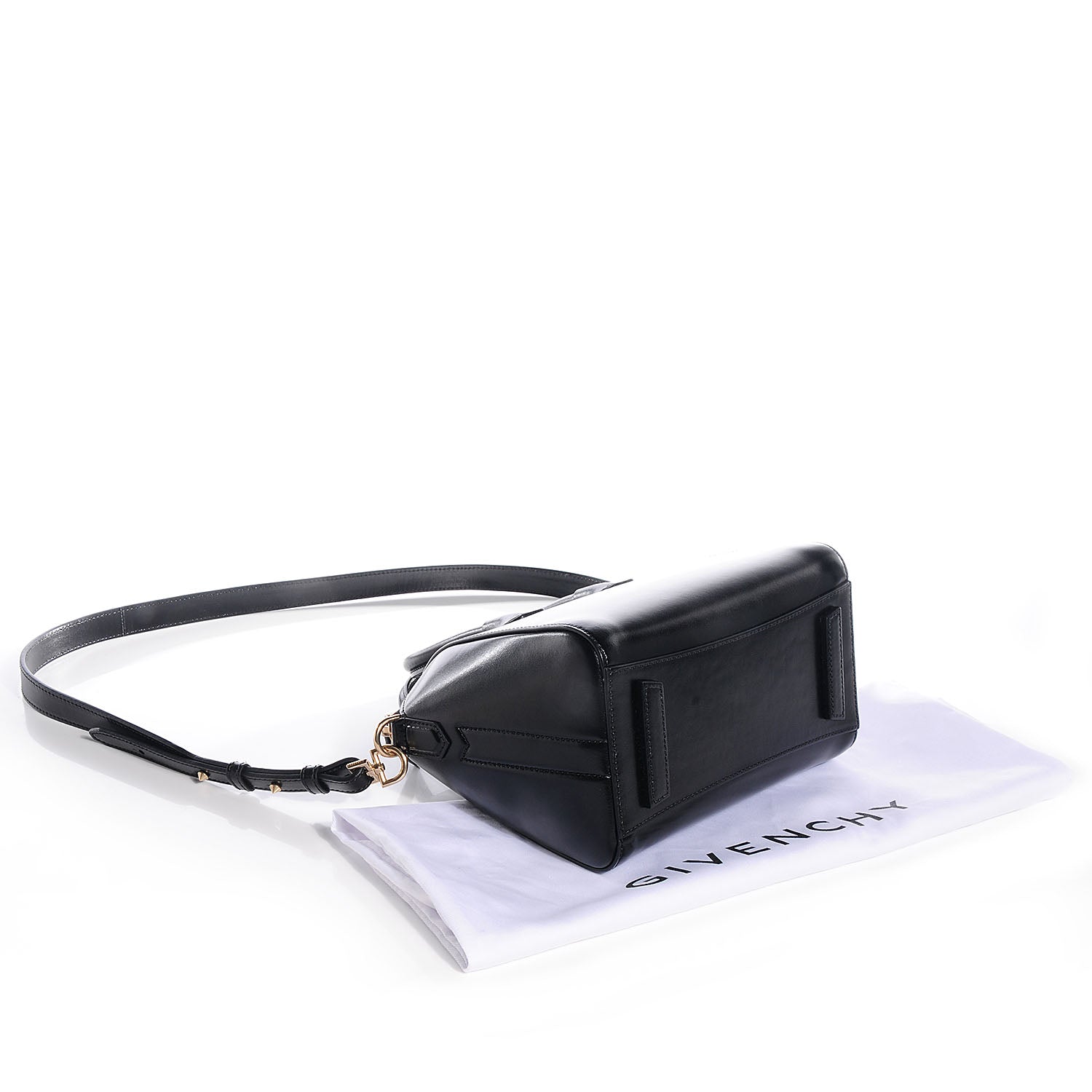 Givenchy Shiny Lord Calfskin Mini Antigona Black 4 of 10