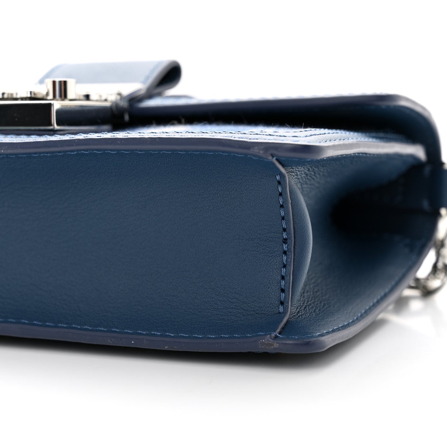 Vintage Jacquard Monogram Mini Tracy Crossbody Blue