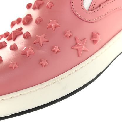 Jimmy Choo Calfskin Grove Sneakers 37.5 Pink 14 of 18