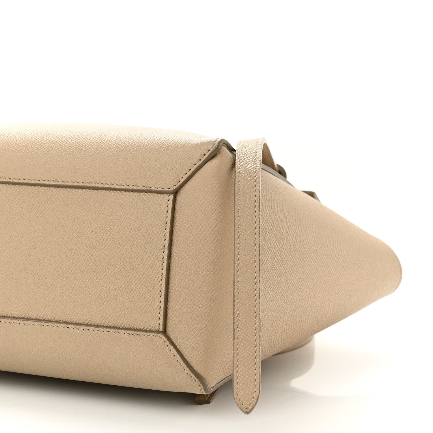 Celine Baby Grained Calfskin Micro Belt Bag Light Taupe 9 of 10