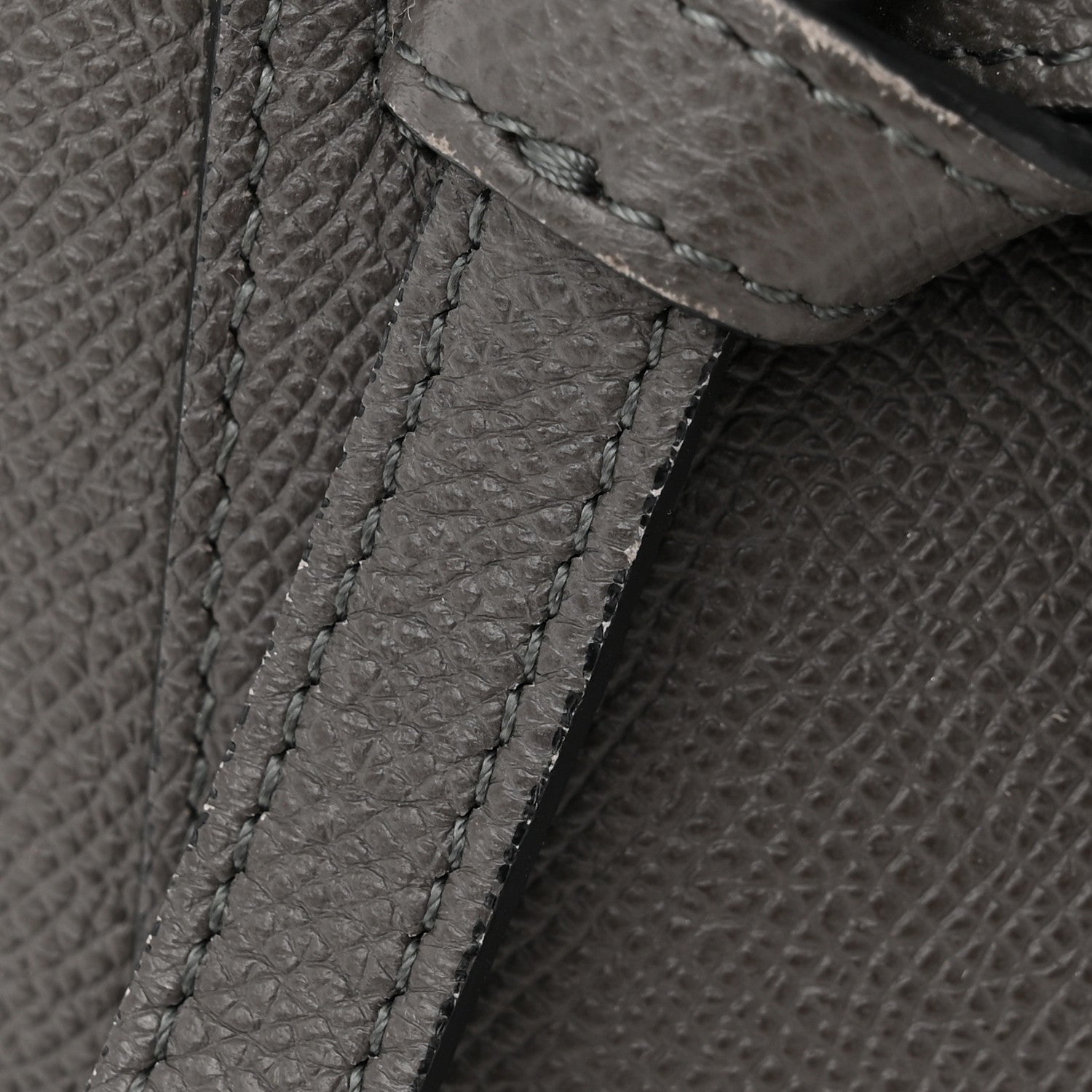 Celine Grained Calfskin Micro Belt Bag Grey 12 of 12