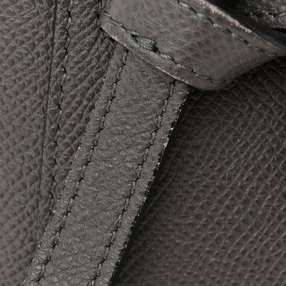 Celine Grained Calfskin Micro Belt Bag Grey 12 of 12