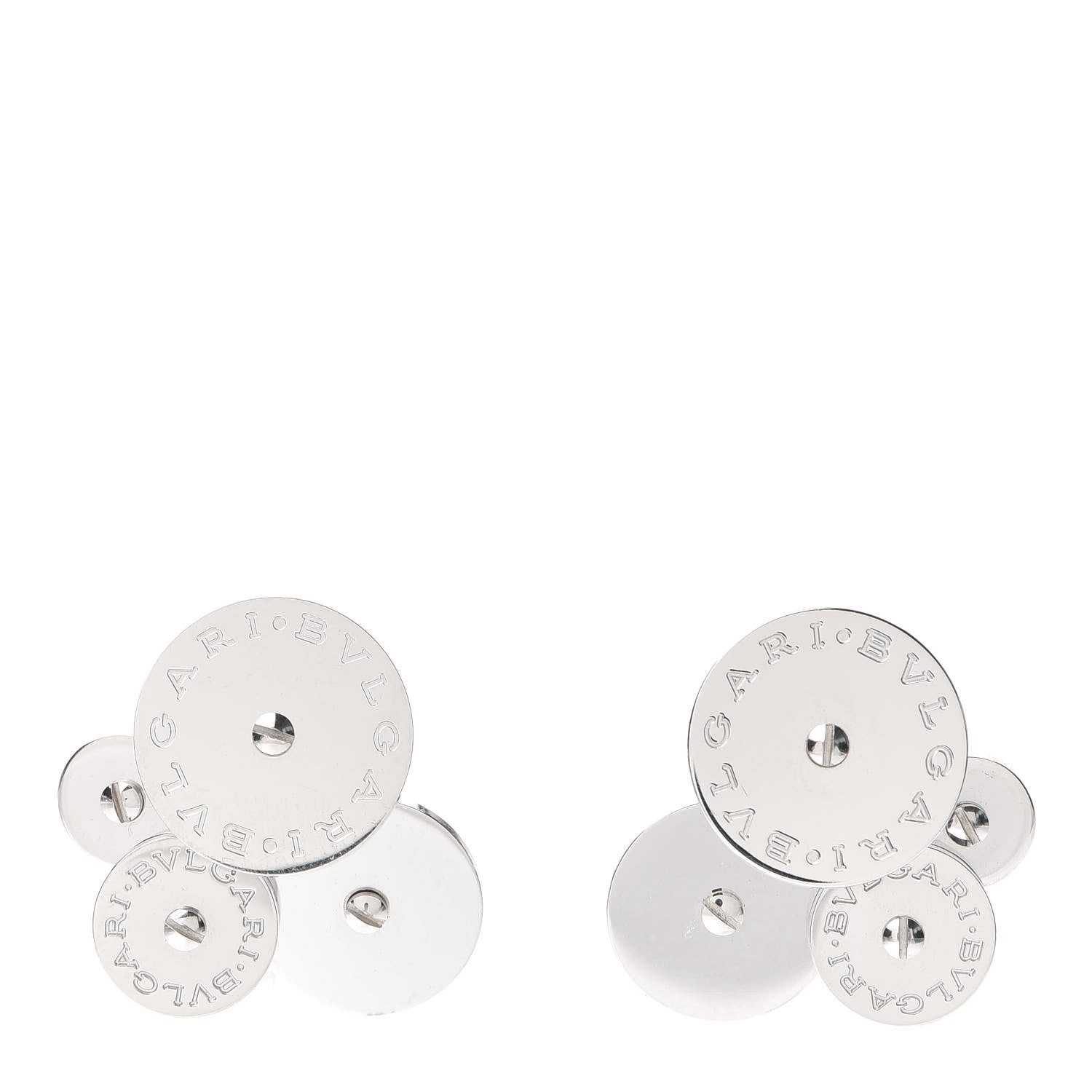Bulgari 18K White Gold Cicladi Earrings 1 of 5