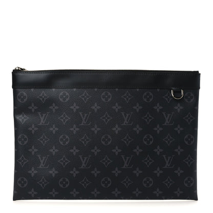 Louis Vuitton Monogram Eclipse Discovery Pochette GM 1 of 6
