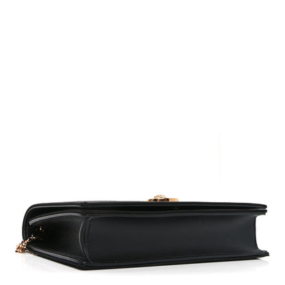 Versace Satin La Medusa Mini Crossbody Black 4 of 9