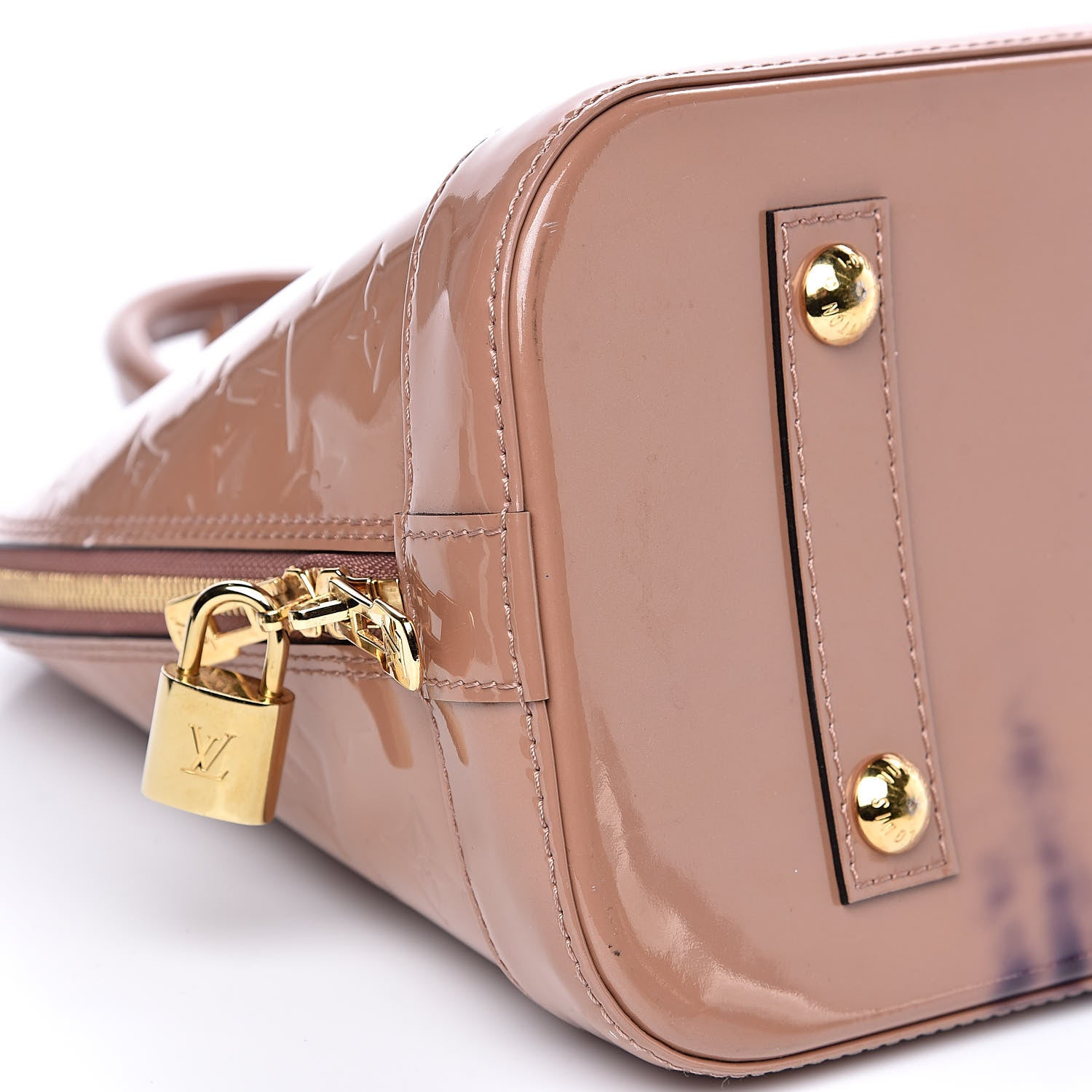 Louis Vuitton Vernis Alma MM Rose Florentin 7 of 15