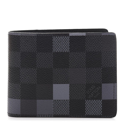 Louis Vuitton Damier Graphite Pixel Slender Wallet Gris 1 of 9