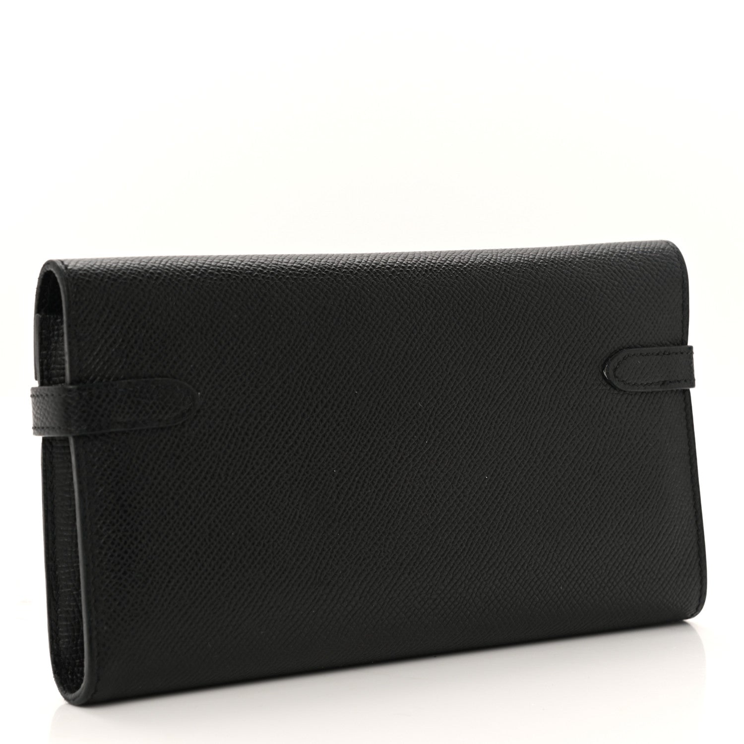 Hermes Epsom Kelly Longue Wallet Black 3 of 8