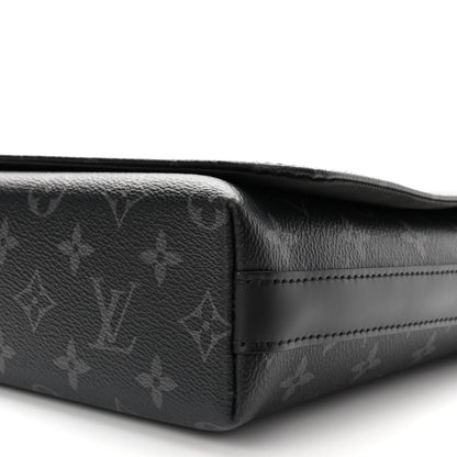 Louis Vuitton Monogram Eclipse District PM Black 10 of 12