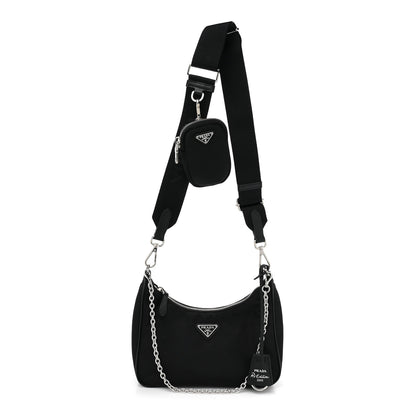 Prada Nylon Re-Edition 2005 Shoulder Bag Black 1 of 8