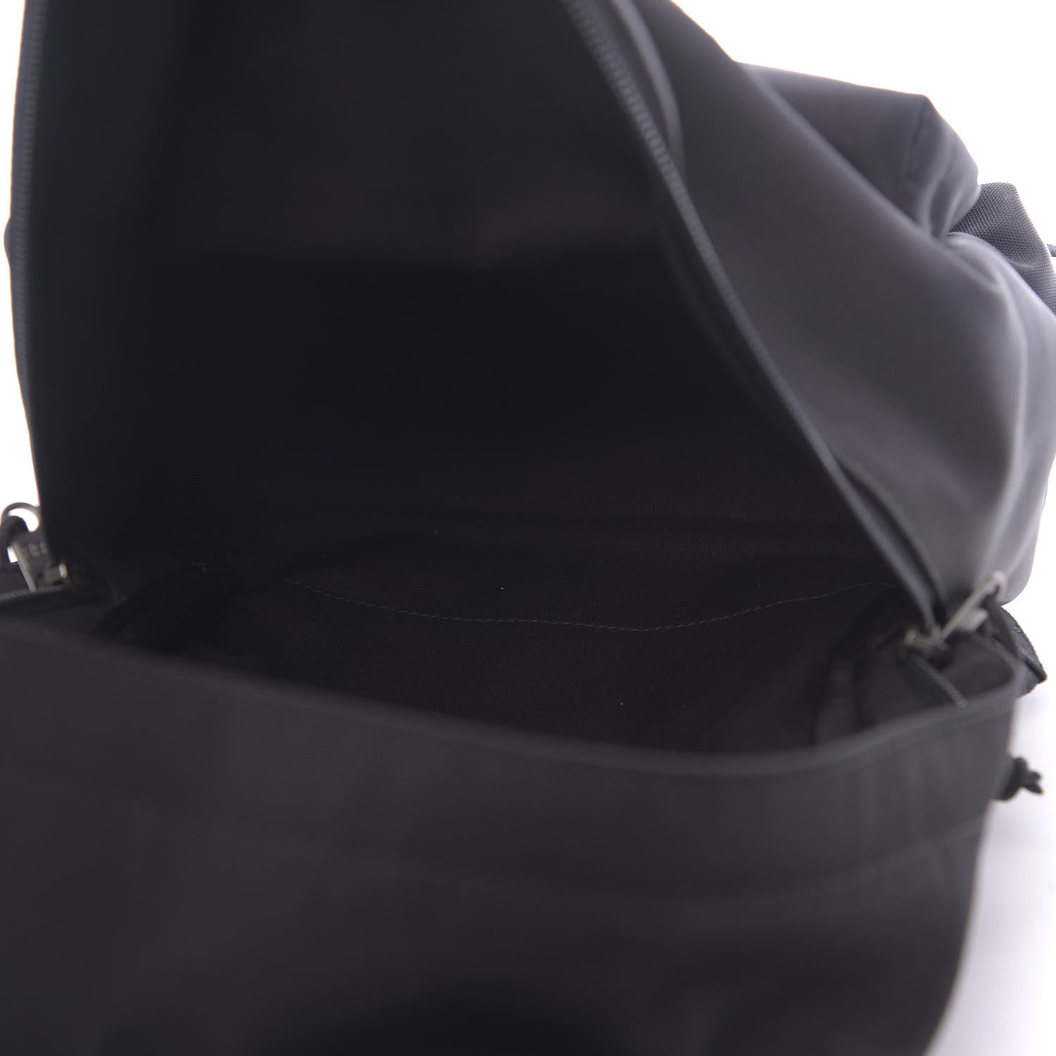 Balenciaga Nylon Embroidered You Are The World Explorer Backpack S Black 4 of 9
