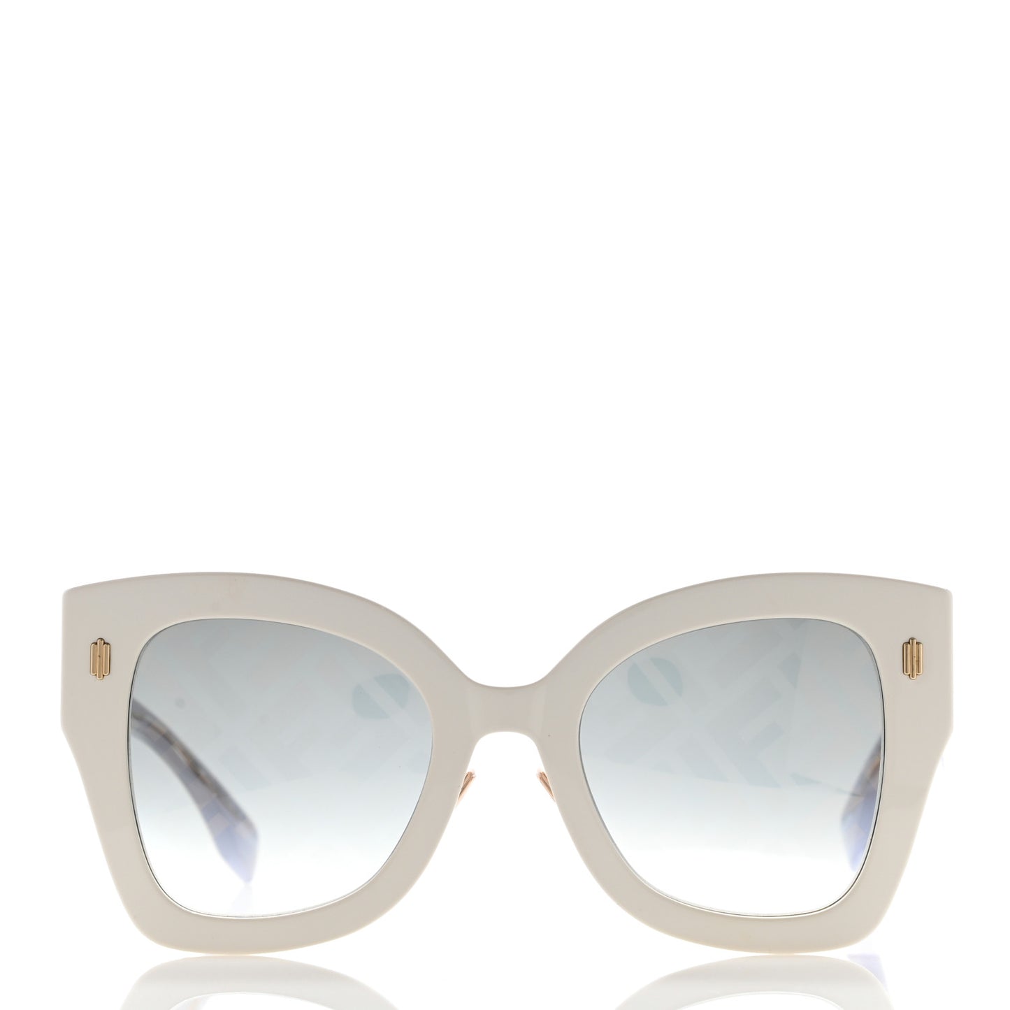 Acetate FF Sunglasses FF 0434/G/S White Gold
