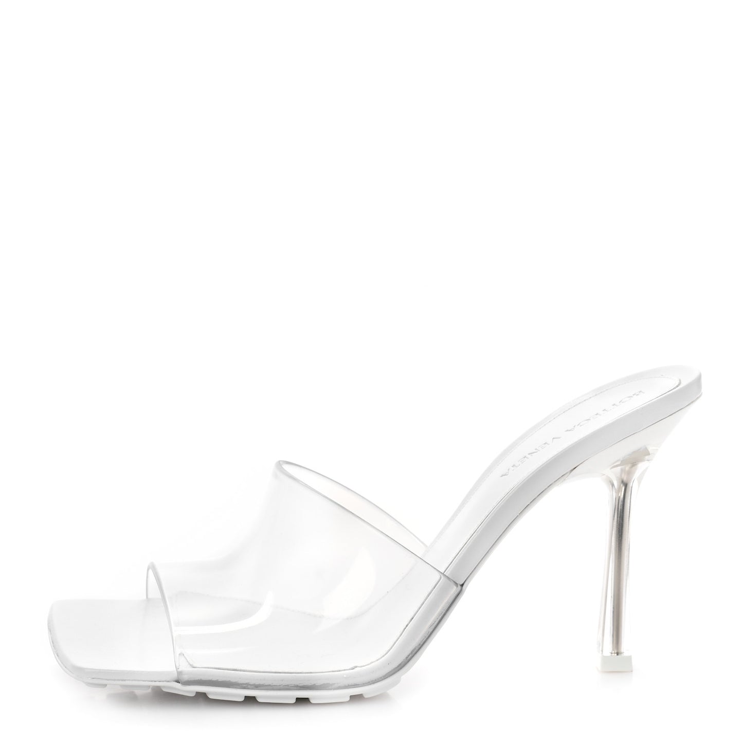 PVC Pudding Stretch Sandals 38 White