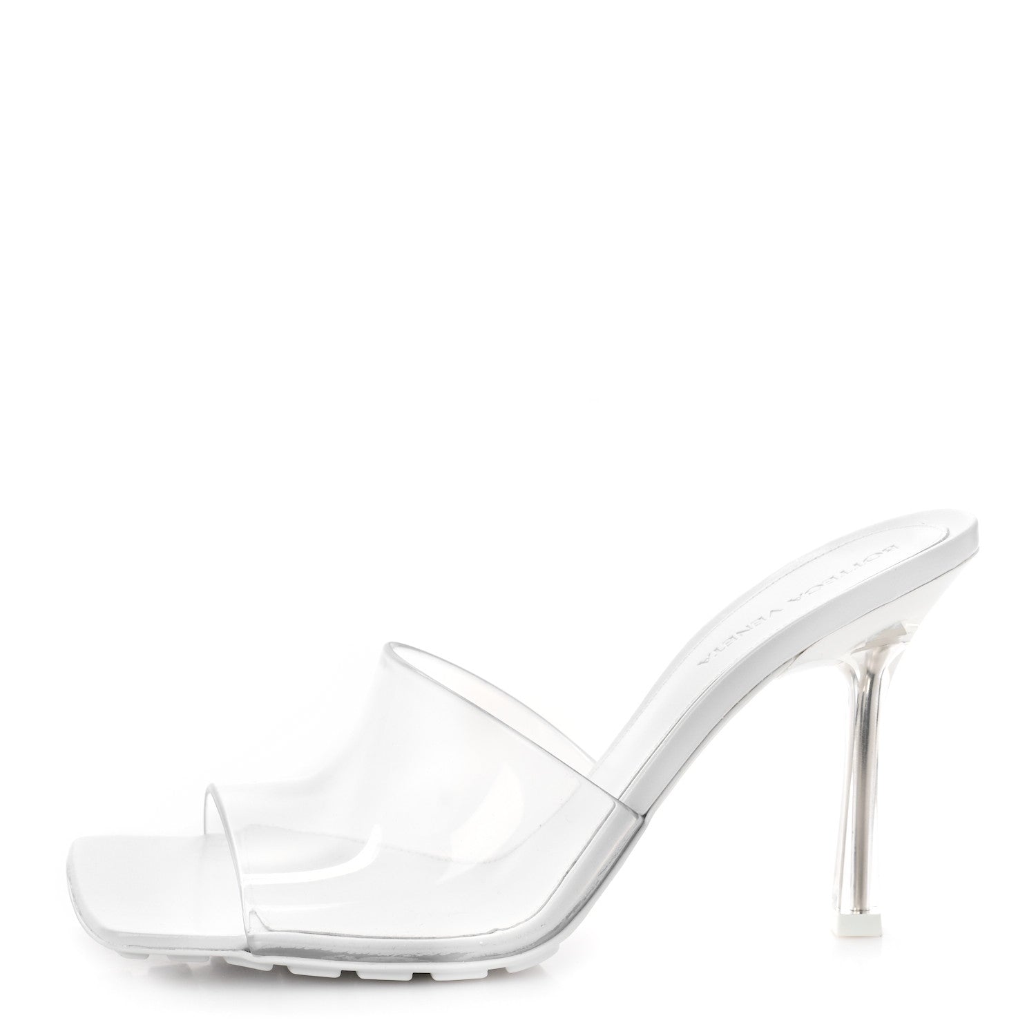 Bottega Veneta PVC Pudding Stretch Sandals 38 White 1 of 9