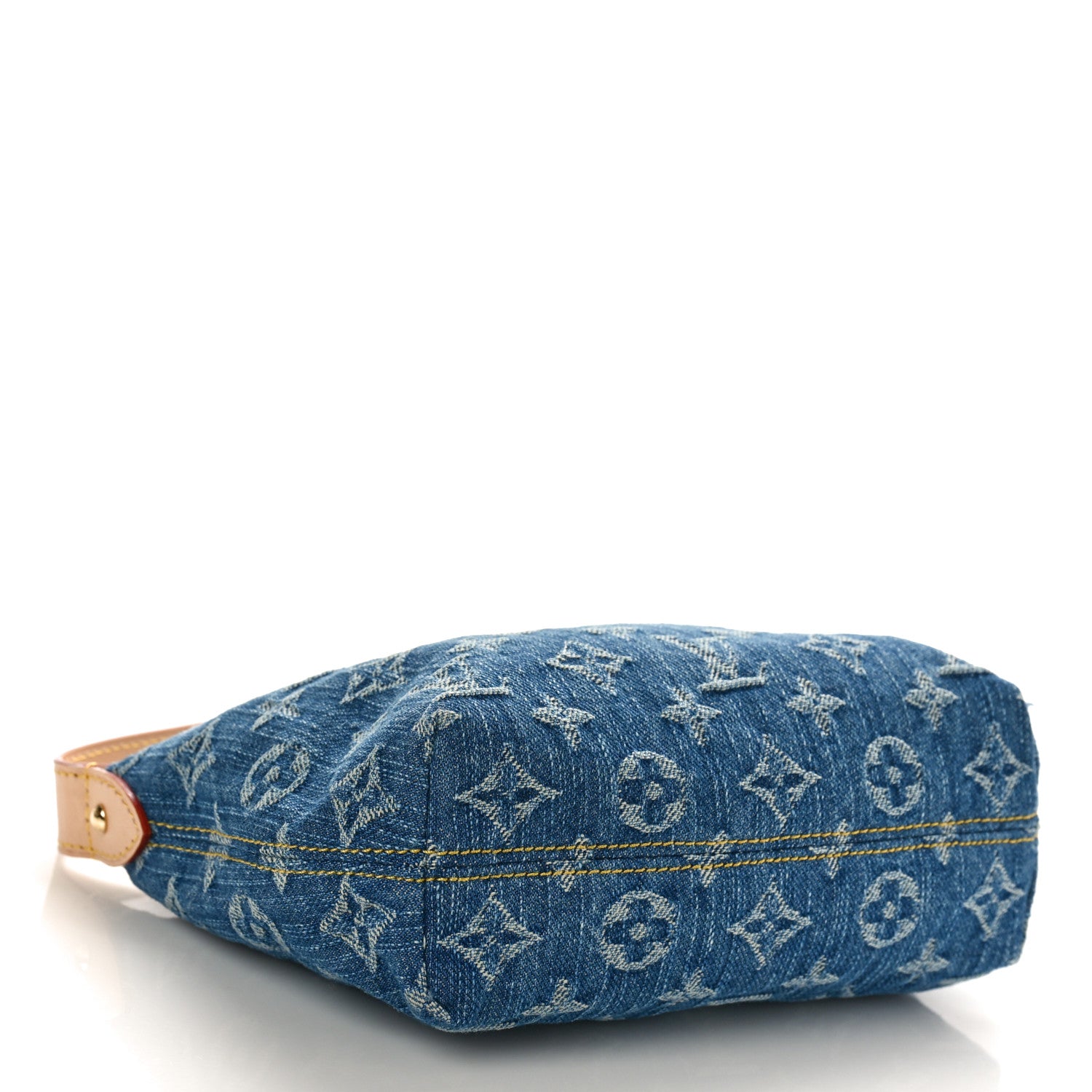 Louis Vuitton Monogram Denim Hills Pochette Blue 4 of 9