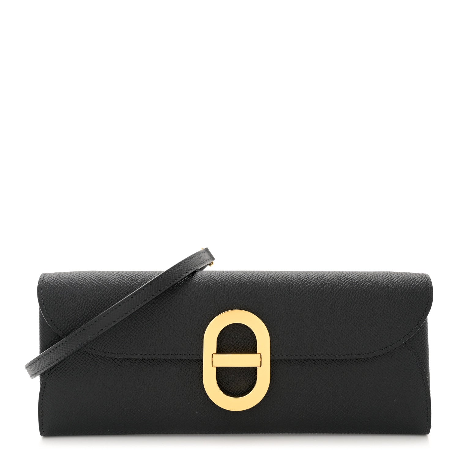 Hermes Epsom Maillon Wallet To Go Black 1 of 11